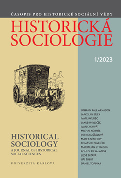 Vyšlo nové číslo časopisu Historická sociologie (1/2023)