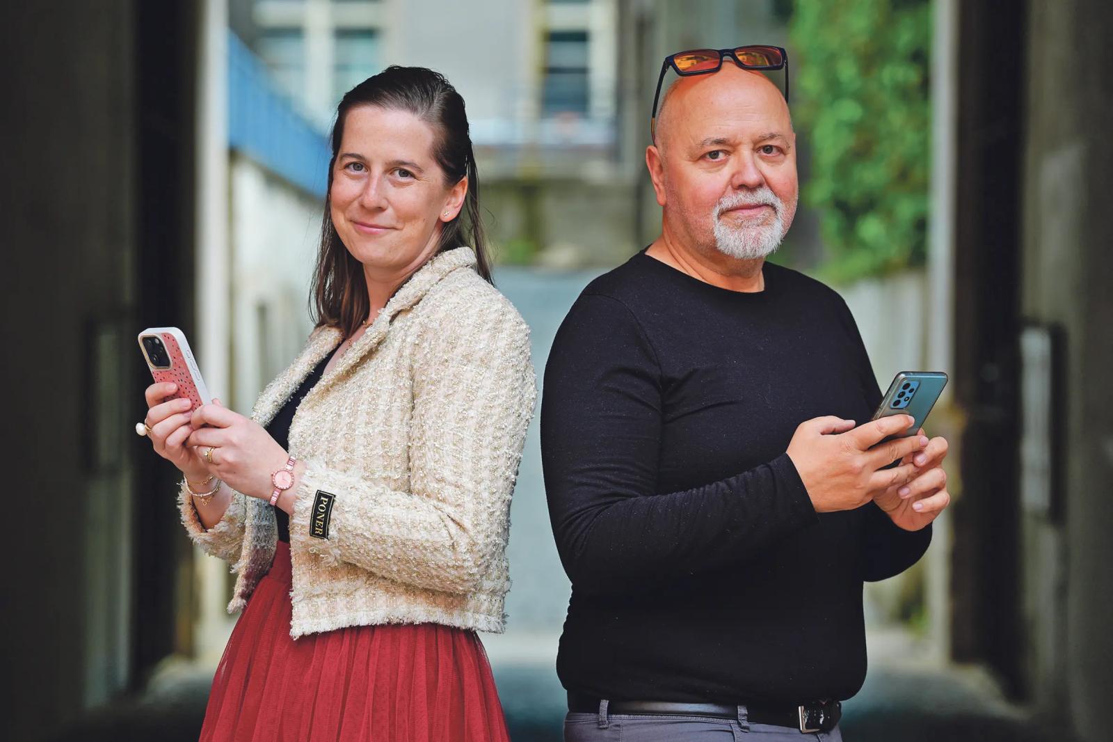 Martina Sebalo Vňuková, M.Sc., Ph.D. a spisovatel Aleš Palán. Foto: Petr Horník, Novinky.cz Martina Sebalo Vňuková, M.Sc., Ph.D. a spisovatel Aleš Palán. Foto: Petr Horník, Novinky.cz