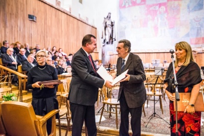 Jan Sokol obdržel Cenu pro vynikajícího vyučujícího na UK (foto: www.iforum.cuni.cz)