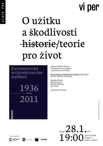 Diskuze a představení knihy "Euroamerické architektonické myšlení 1936-2011"