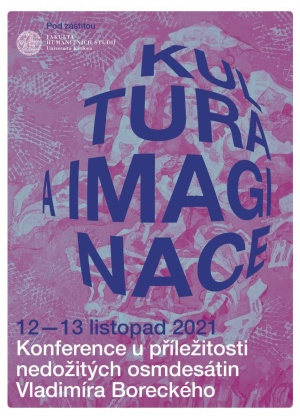 plakát konference Kultura a imaginace