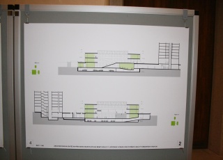 Vernisáž výstavy - architektonická soutěž Přestavba objektu bývalé menzy kolejí 17. listopadu pro potřeby UK FHS 22. června 2009
